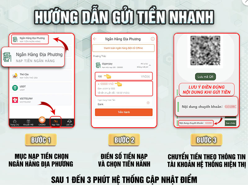 HướNG DẫN NạP - RúT TIềN AE888